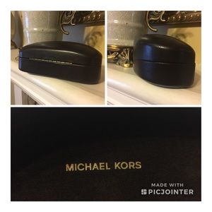 Preowned Michael Kors Sun Glasses Hard shell Case.